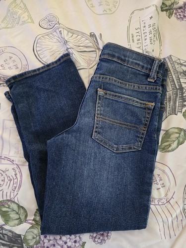 OSHKOSH B'GOSH CLASSIC SLIM KIDS BLUE JEANS ADJUSTABLE WAIST SIZE 6R LOT OF 4 - Picture 11 of 19