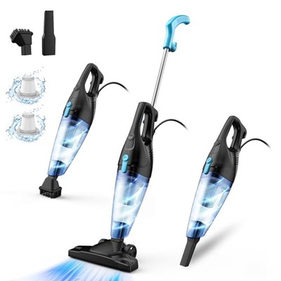 Corded Vacuum Cleaner, 4-in-1 Vacuum Cleaners for Home 15Kpa  Assorted Colors 