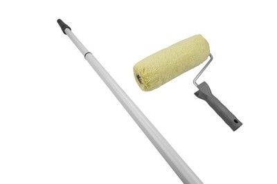 Fassadenroller mit Telestab ausziehbar 110 bis 200cm Mallerwalze Fassadenwalze