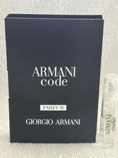 Giorgio Armani Armani Code Parfum Pour Homme Spray Sample 1.2ml / 0.04oz New