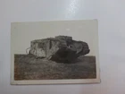 WW1 Photo Tank Photograph World War One Militaria WW I VTG History Military WWI