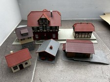 Faller 191701 Bahnhof Lützen Gebäude Konvolut 1:87 H0 Haus Häuser Gebäude Bahn