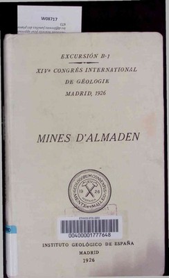 Mines D'Almaden. Excursion B-1.