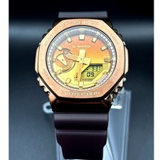 Casio G-Shock GM2100CL-5A CasiOak Metal Bronze Tone Ana-Digi Men's Watch NIBWT