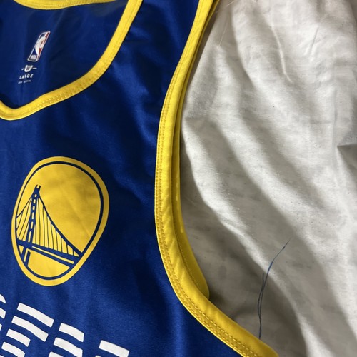 NBA Size Large Stephen Curry Golden State Warriors Basketball Jersey - Picture 3 of 9