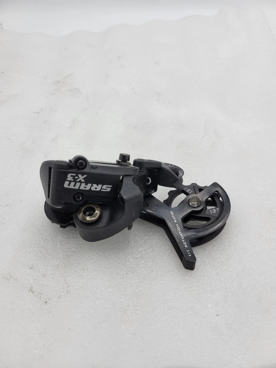 Dérailleur Arrière SRAM Vintage Noir – Longue Cage, 8 Vitesses – Pour VTT, Gravel, Route – Occasion