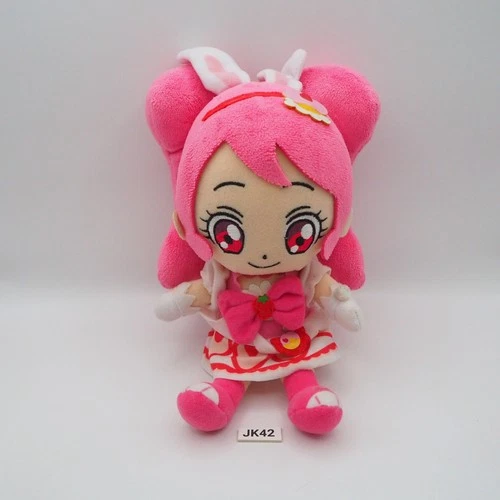 JK42 JUNK KiraKira Precure Pretty Cure WHIP Plush 8" Bandai 2017 Toy Doll Japan - product listing photo