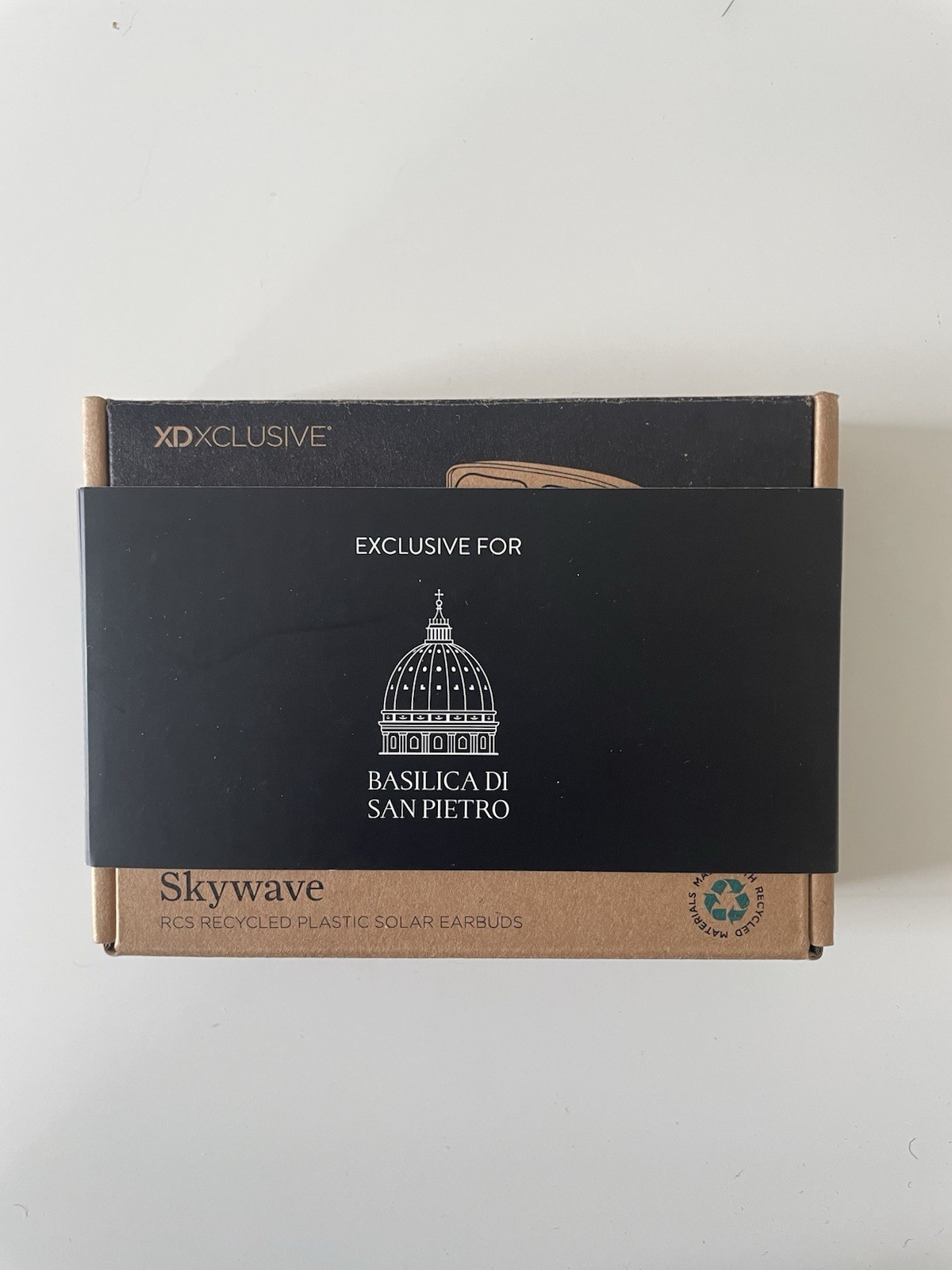 Écouteurs sans fil solaires pour randonnée et voyage édition Vatican