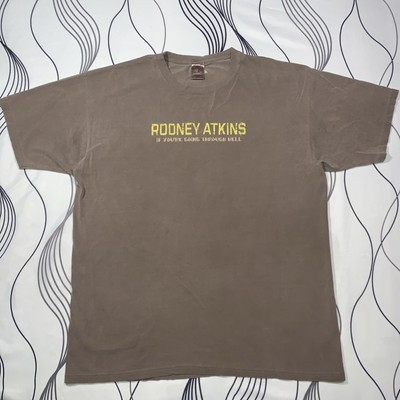 Vintage RODNEY ATKINS CONCERT 2007 T SHIRT Tour If Your Going Through Hell sz XL