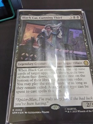 BLACK CAT #10 ALESSANDRA PISANO MAGIC: THE GATHERING VARIANT(MARVEL COMICS 2026)