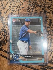 2018 Bowman Draft - Nick Pratto #BD-98 Sky Blue /499 (RC)
