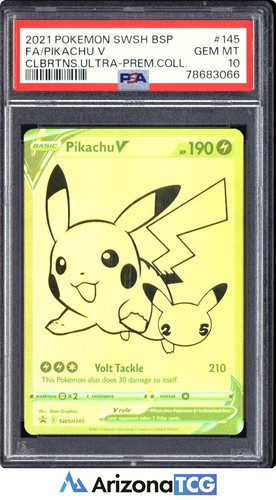 Pikachu V graded PSA 10 for sale on eBay