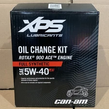 XPS Lubricants Oil Change Kit SAE 5W-40 4T Rotax 900 Ace Engine Can-am 9779489
