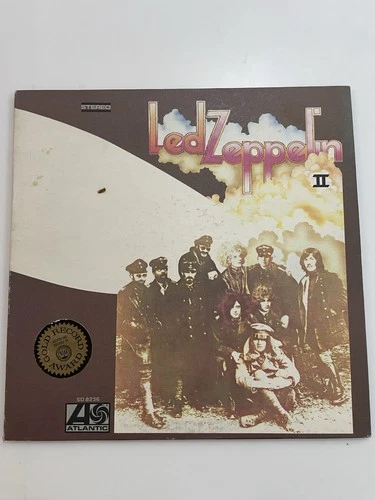 Led Zeppelin II (2) VINYL LP RECORD ALBUM SD 8236 Atlantic 1969