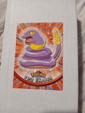 Pokémon Vintage Topps Ekans #23 Raro LP Etichetta Blu Inglese Non Holo 