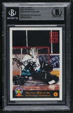 BAS 1994 Classic Pro Hockey Prospects Manon Rheaume #239 BGS Authentic Auto 3c7