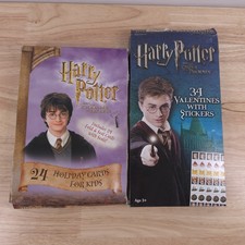 VTG Harry Potter Valentine Cards Chamber of Secrets Order of the Phoenix READ