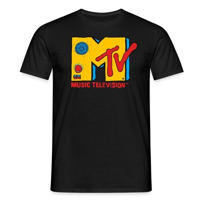 MTV Music Television Radio-Logo Männer T-Shirt