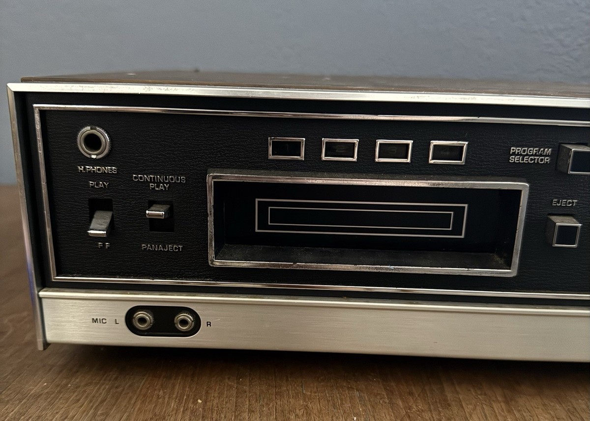 National Panasonic RS-806U ジャンク Vintage Panasonic RS-806US 8 Track Stereo Player and Recorder