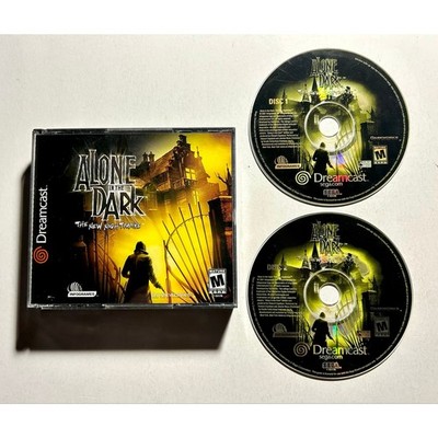 Alone in the Dark (Dreamcast) Works no manual  