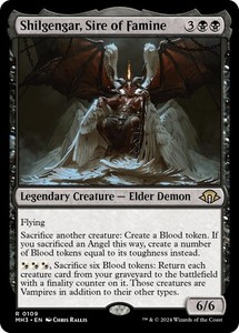 Shilgengar, Sire of Famine 109 Modern Horizons 3 Foil