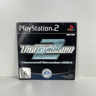 Need For Speed Underground 2 Uncovered November 2004 Demo Disk Ps2 RARE