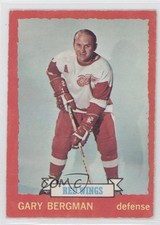 1973-74 O-Pee-Chee Light Back Gary Bergman #65 0f8