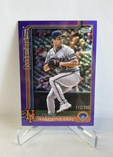 2025 Topps Chrome Update Series - Justin Hagenman #USC61 Purple Refractor /250