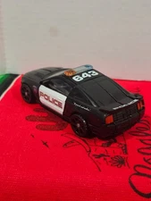 Transformers 2007 Movie Barricade Hasbro Deluxe Class Frenzy Without Small Robot