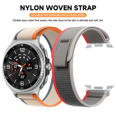 Trail Loop Band For Samsung Galaxy Watch 8/8Classic 40/44/46mm Nylon Sport Strap