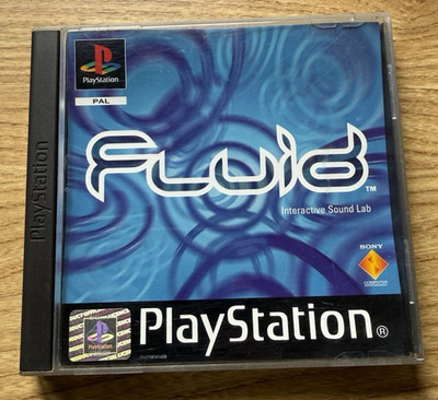 Fluid Interactive Sound Lab Sony PlayStation PS1 Originalverpackt mit Handbuch PAL UK