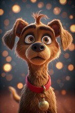 Digital Image Picture Photo Wallpaper Background Desktop AI Puppy