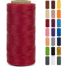 Ledergarn Wachsschnur 0,8mm x 260m Nähfaden  Nähen Reparatur Schmuck