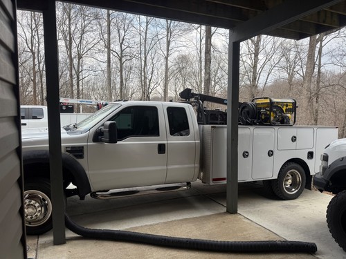 2009 Ford F450 W/Auto Crane 4004EH Kapeheid Mechanics Body