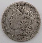 1892-S Morgan Silver Dollar $1 - San Francisco Mint