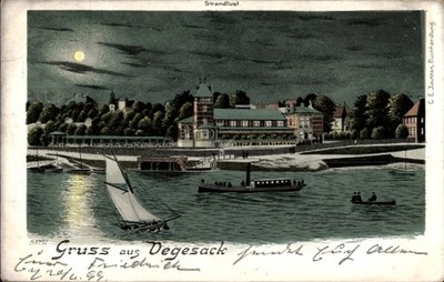 Litho Vegesack Hansestadt Bremen, Strandlust - 11562413