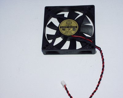 Lüfter 80x80x15mm Globe Fan Sleeve Bearing S801512L / 12 V / 0,11 A