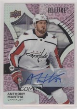 2021-22 Upper Deck Allure Pink Leopard Auto Anthony Mantha #14 Auto 0ze5