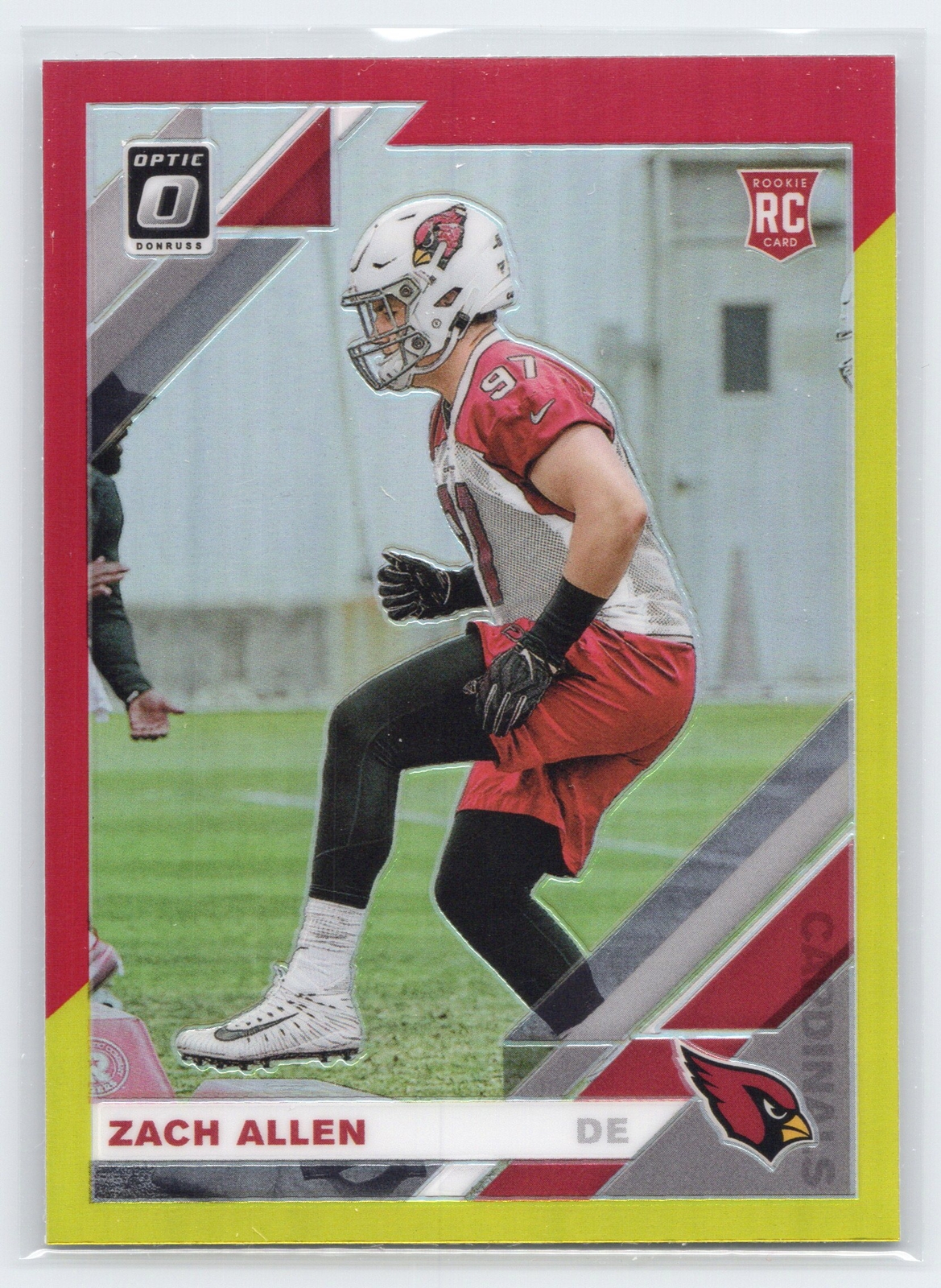 Zach Allen Panini Donruss Optic #150 Red/Yellow