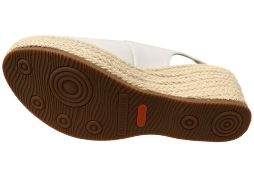 Womens Hush Puppies Amber Comfortable Leather Wedge Sandals - ModeShoesAU - Picture 3 of 5