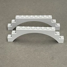 Lego 6108 14707 Light Gray Replacement Parts Pieces Lot of 2