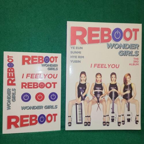 Wonder Girls Reboot I Feel You 3. Album CD Fotobuch JYP Entertainment KPOP - Bild 1 von 4