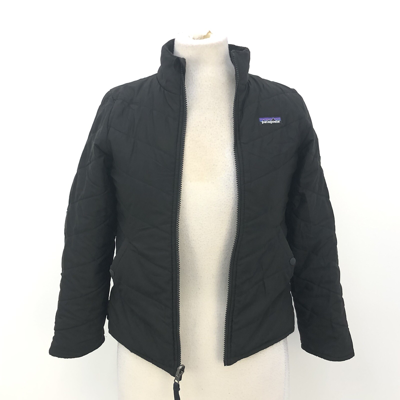 Patagonia Snow Flower Black Softshell 