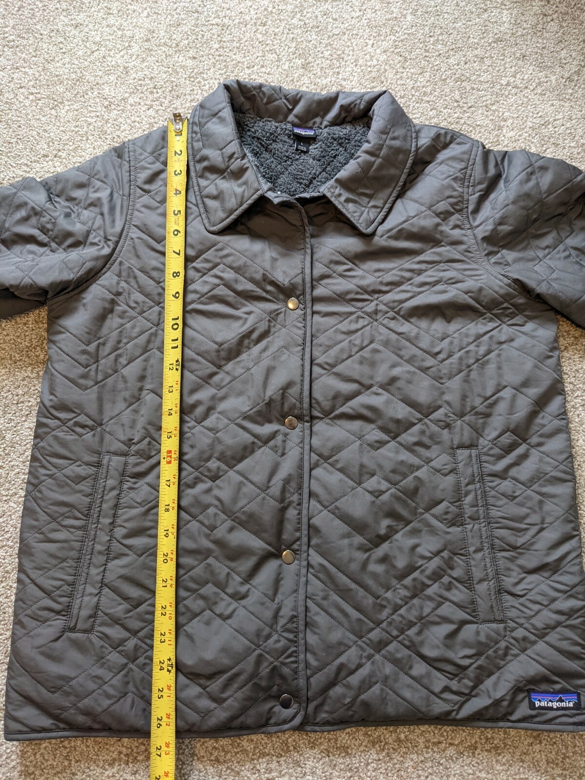 Quilted Los Gatos Jacket Gray 
