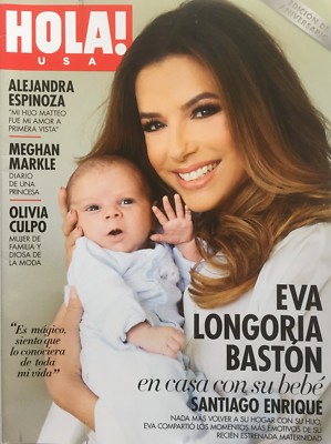 EVA LONGORIA BASTON September 2018 HOLA! USA Magazine MEGHAN MARKLE OVIVIA CULPO