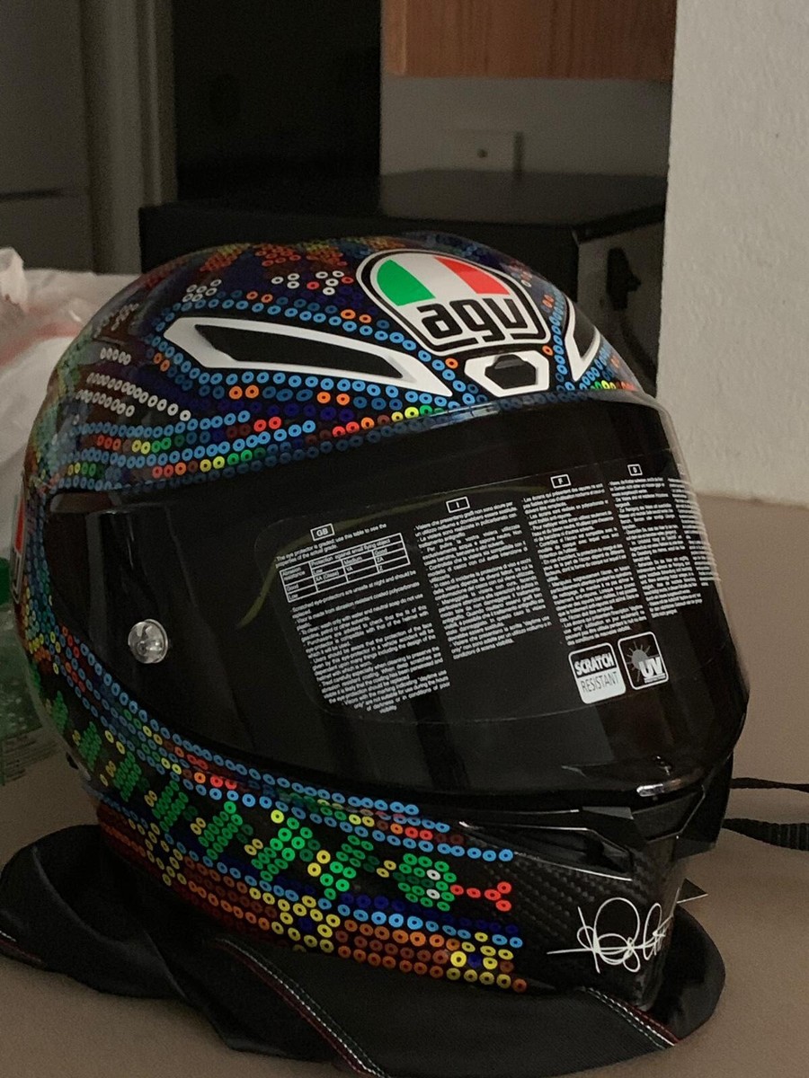 2018 AGV Pista GP RR Winter Test Limited Edition Full Face Helmet