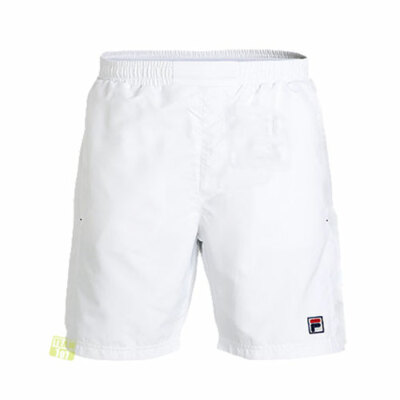 Fila Herren Tennisshort Tennishose Santana weiß Gr. S (48)