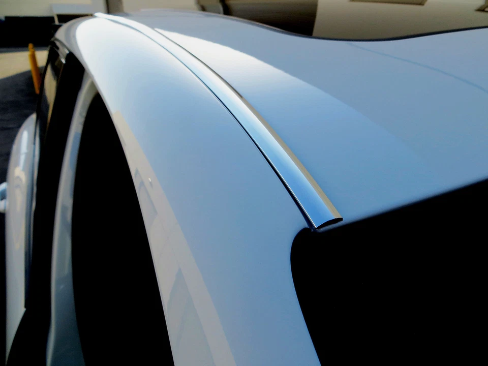 FOR VW 2013-2021 CHROME ROOF TOP TRIM MOLDING ACCENT KIT - Image 4 of 4
