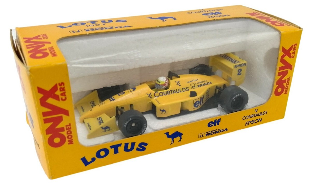 Lotus 100T 1988 F1 1/43th Scale Model Car Satoru Nakajima Lotus 100T 1988 F1 1/43th Scale Model Car Satoru Nakajima