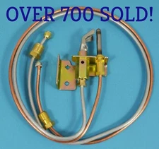 Water Heater Pilot Assembly includes pilot thermocouple & tubing natural gas NG